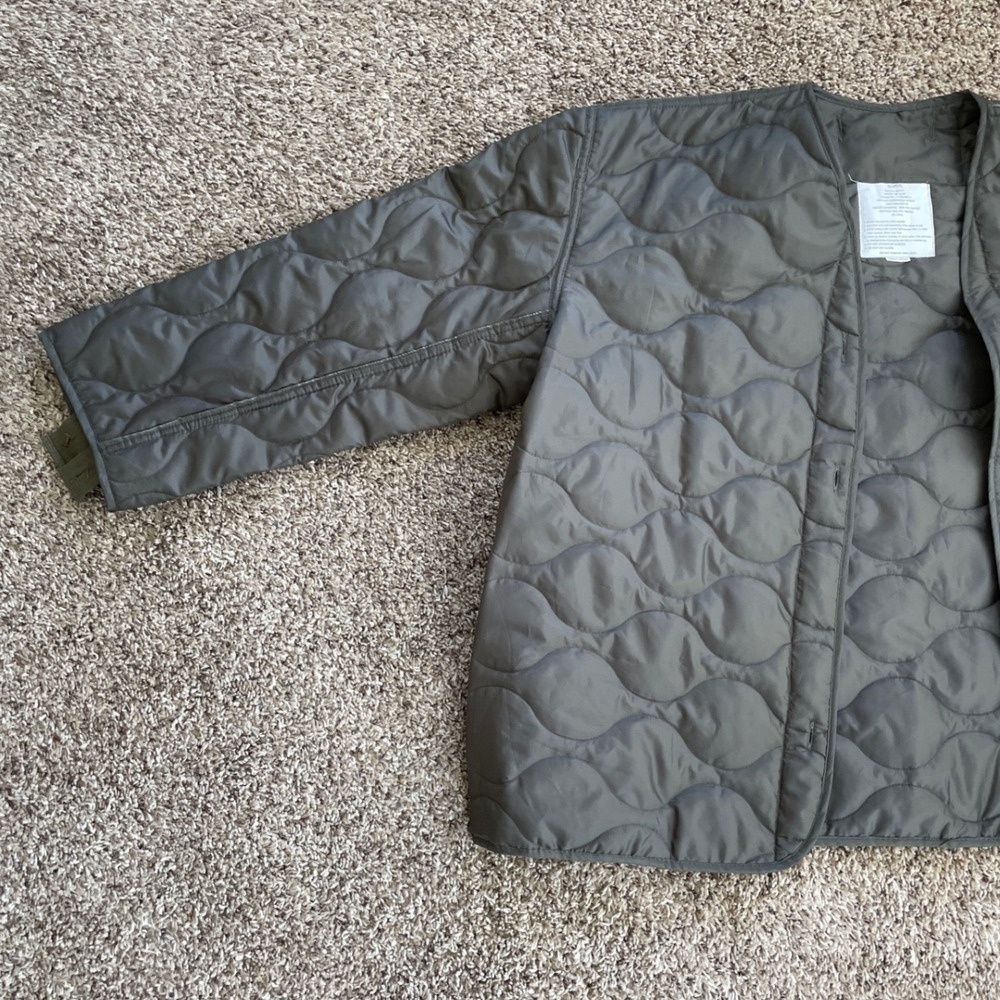 Rothco Olive Drab Quilted Liner Field Jacket Mens XL Onion Quilt 1-1128-OG1.5 - Picture 4 of 14